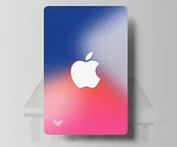 استیکر کارت طرح آیفون