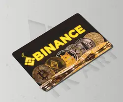 استیکر کارت طرح بایننس