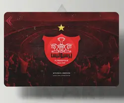 استیکر کارت طرح پرسپولیس 4