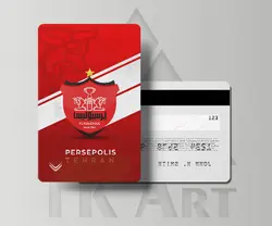 استیکر کارت طرح پرسپولیس 7