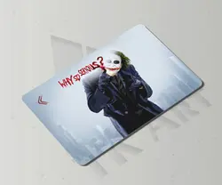 استیکر کارت طرح جوکر هیث لجر