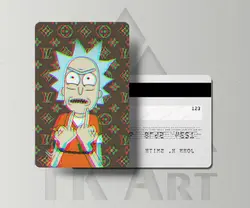 استیکر کارت طرح ریک عصبانی