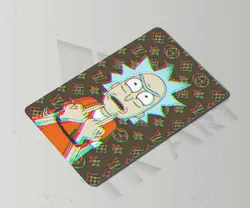 استیکر کارت طرح ریک عصبانی