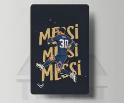 استیکر کارت مسی