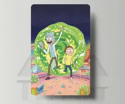 برچسب کارت طرح ریک و مورتی 3