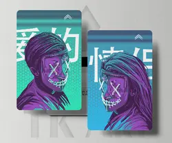 ست استیکر کارت سایبرپانک