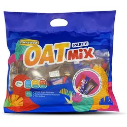 شکلات غلات رژیمی مخلوط شکلاتی و ساده 400 گرم ( Mazzex Oat Party Mix )