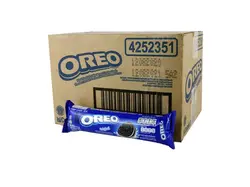 بسکوییت اورئو کرمدار وانیل کارتن 24 تایی ( Oreo )