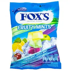 آبنبات نعنا میوه ای 90 گرمی فاکس ( fox’s )