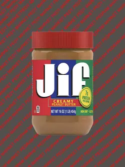 کره بادام زمینی جیف ( Jif ) قرمز ( کرمی )