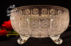 کاسه سه پایه کریستال بوهمیا چک مدل پی کی (PK)