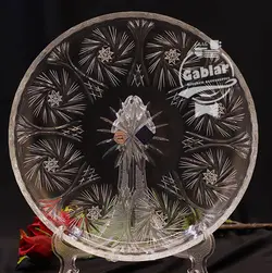 ميوه خوري بدون پايه کريستال بست لهستان مدل خورشيدي