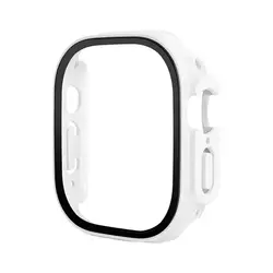 فول کاور اپل واچ اولترا + گلس سایز 49میلی متری - کوشاجانبی