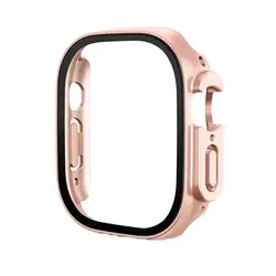 فول کاور اپل واچ اولترا + گلس سایز 49میلی متری - کوشاجانبی