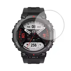 گلس شیشه ای ساعت هوشمند آمازفیت T-Rex 2 | پوشش کامل نمایشگر