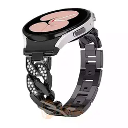 بند کارتیر نگین دار سامسونگ گلکسی واچ 4 - 5 - 6