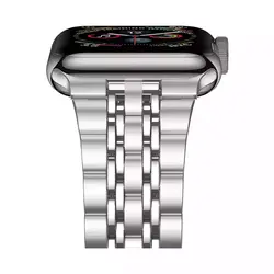 بند فلزی اپل واچ سایز 42/44/45/49 طرح رولکس 7 مهره - رنگبندی