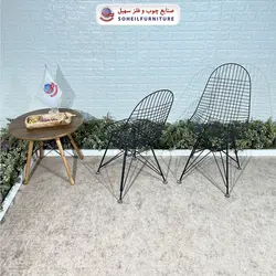 صندلی ایفلی فلزی درختی ضد زنگ مدرن مدل پاپیتال سهیل