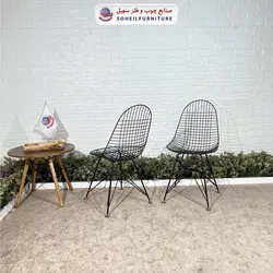 صندلی ایفلی فلزی درختی ضد زنگ مدرن مدل پاپیتال سهیل