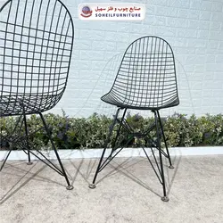 صندلی ایفلی فلزی درختی ضد زنگ مدرن مدل پاپیتال سهیل