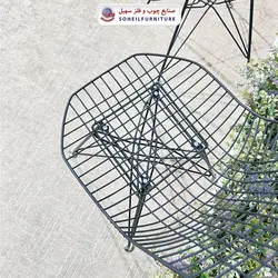 صندلی ایفلی فلزی درختی ضد زنگ مدرن مدل پاپیتال سهیل