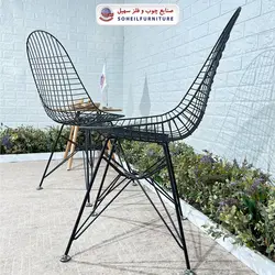 صندلی ایفلی فلزی درختی ضد زنگ مدرن مدل پاپیتال سهیل