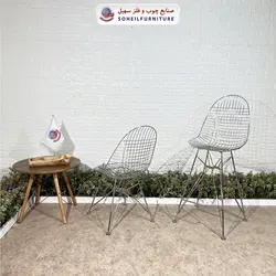 صندلی ایفلی فلزی درختی ضد زنگ مدرن مدل پاپیتال سهیل