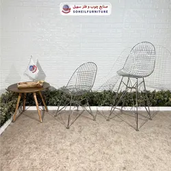 صندلی ایفلی فلزی درختی ضد زنگ مدرن مدل پاپیتال سهیل