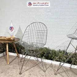 صندلی ایفلی فلزی درختی ضد زنگ مدرن مدل پاپیتال سهیل
