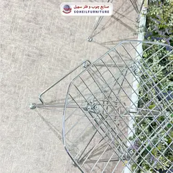 صندلی ایفلی فلزی درختی ضد زنگ مدرن مدل پاپیتال سهیل