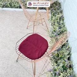 صندلی ایفلی فلزی درختی ضد زنگ مدرن مدل پاپیتال سهیل