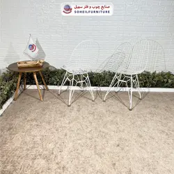 صندلی ایفلی فلزی درختی ضد زنگ مدرن مدل پاپیتال سهیل