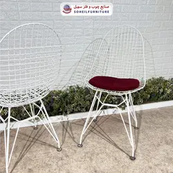 صندلی ایفلی فلزی درختی ضد زنگ مدرن مدل پاپیتال سهیل