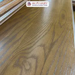 آینه کنسول چوبی سلطنتی کلاسیک مدل 132 سهیل(روکش طبیعی چوب بلوط)