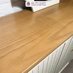 آینه کنسول چوبی مدرن مدل 141 سهیل(روکش طبیعی چوب بلوط)