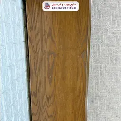 میز تلویزیون کلاسیک چوب و MDF مدل 135 سهیل (روکش طبیعی بلوط) (یشمی)