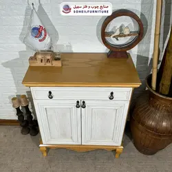 جاکفشی نئو کلاسیک چوب و MDF مدل 139 سهیل (روکش طبیعی چوب بلوط) - صنایع چوب و فلز سهیل