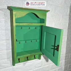 جاکلیدی دیواری چوبی فانتزی مدل 1202 سهیل