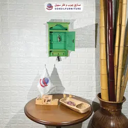 جاکلیدی دیواری چوبی فانتزی مدل 1202 سهیل