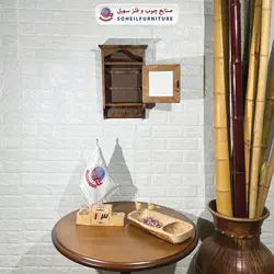 جاکلیدی دیواری چوبی فانتزی مدل 1202 سهیل