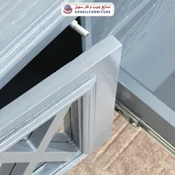 میز تلویزیون مدرن چوب و MDF مدل 138 سهیل (روکش طبیعی چوب بلوط)