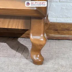 جاکفشی چوب و MDF مدل ۱۳۶ سهیل (روکش طبیعی چوب بلوط)