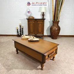 جاکفشی چوب و MDF مدل ۱۳۶ سهیل (روکش طبیعی چوب بلوط)