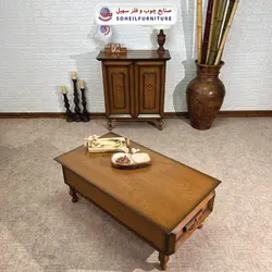 جاکفشی چوب و MDF مدل ۱۳۶ سهیل (روکش طبیعی چوب بلوط)