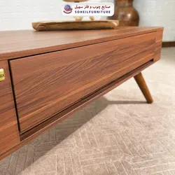 میز جلومبلی چوبی مدرن کشودار مدل 0077 سهیل