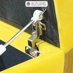مبل پاف باکس مدرن مدل 1077 سهیل (باکس چوبی وسایل و لباس)