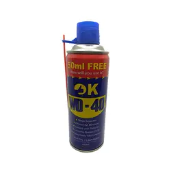 اسپری WD40 درب آبی مارک OK - چسب - چسب غفاری - چسب آکواریوم - چسب پلی اورتان