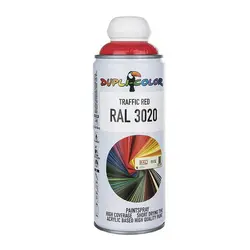 اسپری رنگ دوپلی کالر قرمز Dupli-Color RAL 3020 400ml - خرید چسب - اسپری رنگ دوپلی کالر