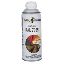 اسپری رنگ دوپلی کالر خاکستری روشن Dupli-Color RAL 7035 400ml - خرید چسب - اسپری رنگ دوپلی کالر
