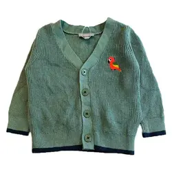 ژاکت بافت پسرانه نوزاد 6 تا 12 ماه کد ML-099 | فروشگاه ملیسک